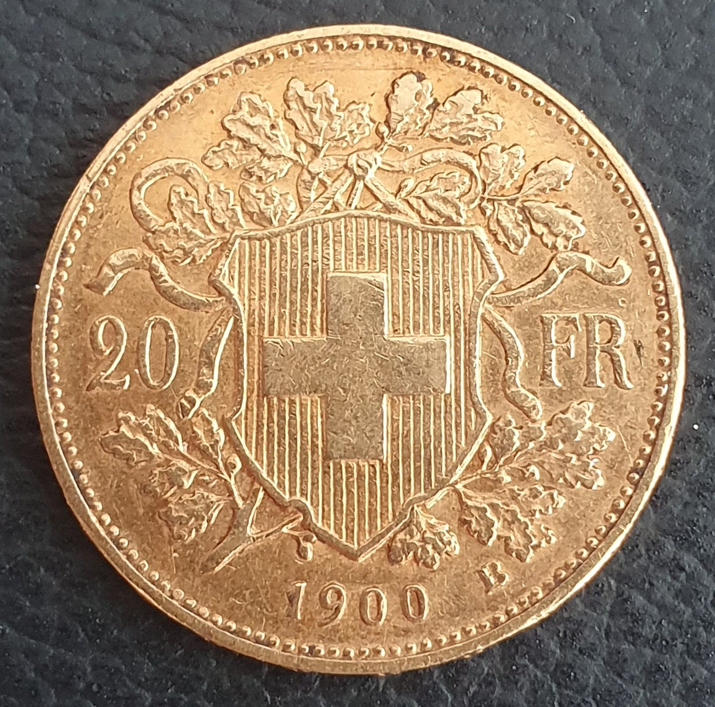 20 Franken Schweiz "Vreneli" Jahrgang 1900 B