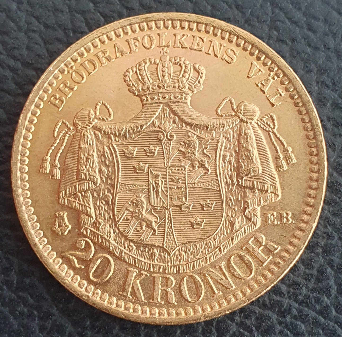 20 Kronor Schweden Oscar II 1889