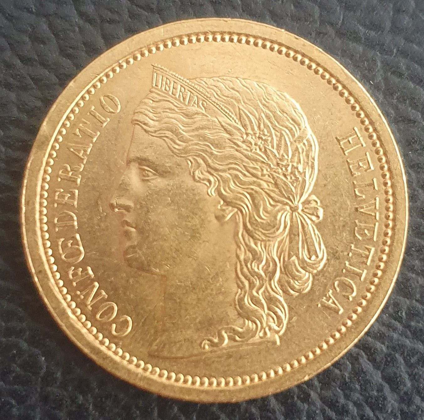 20 Franken Schweiz Helvetia / Vreneli 1886 B