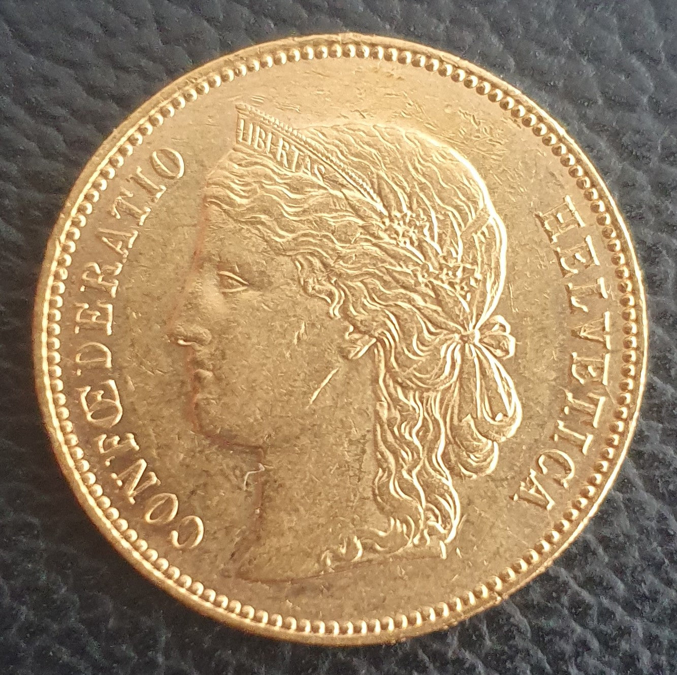 20 Franken Schweiz Helvetia / Vreneli 1896 B