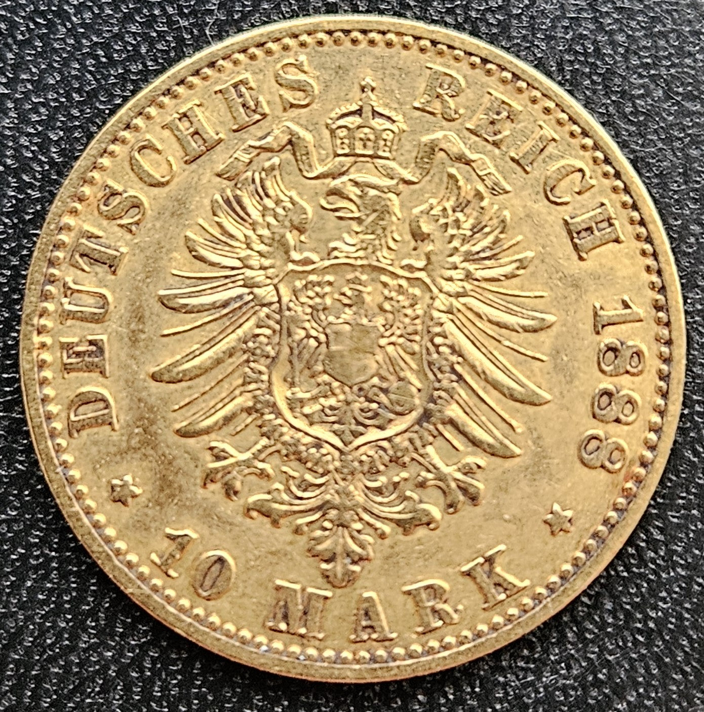 10 Mark Friedrich III 1888 A