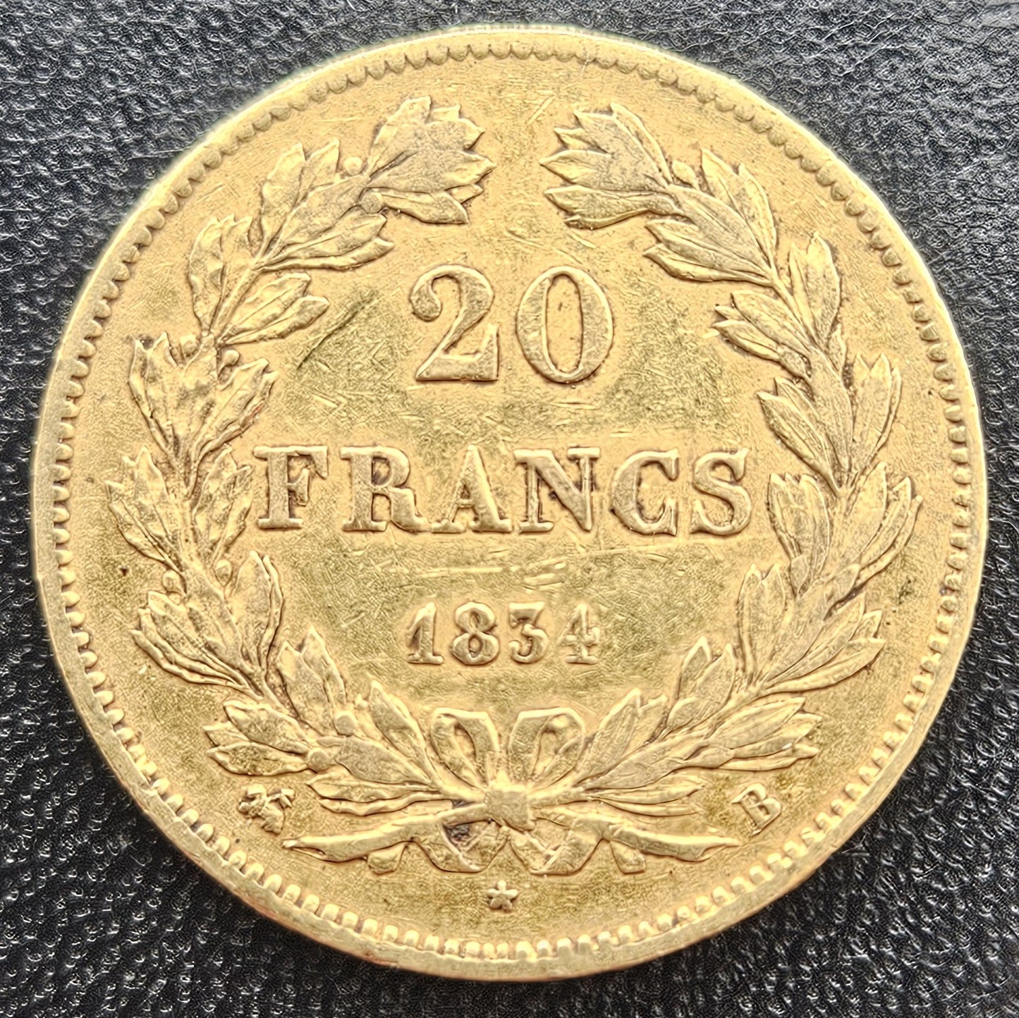 20 Francs Frankreich Louis Philippe I 1834 B
