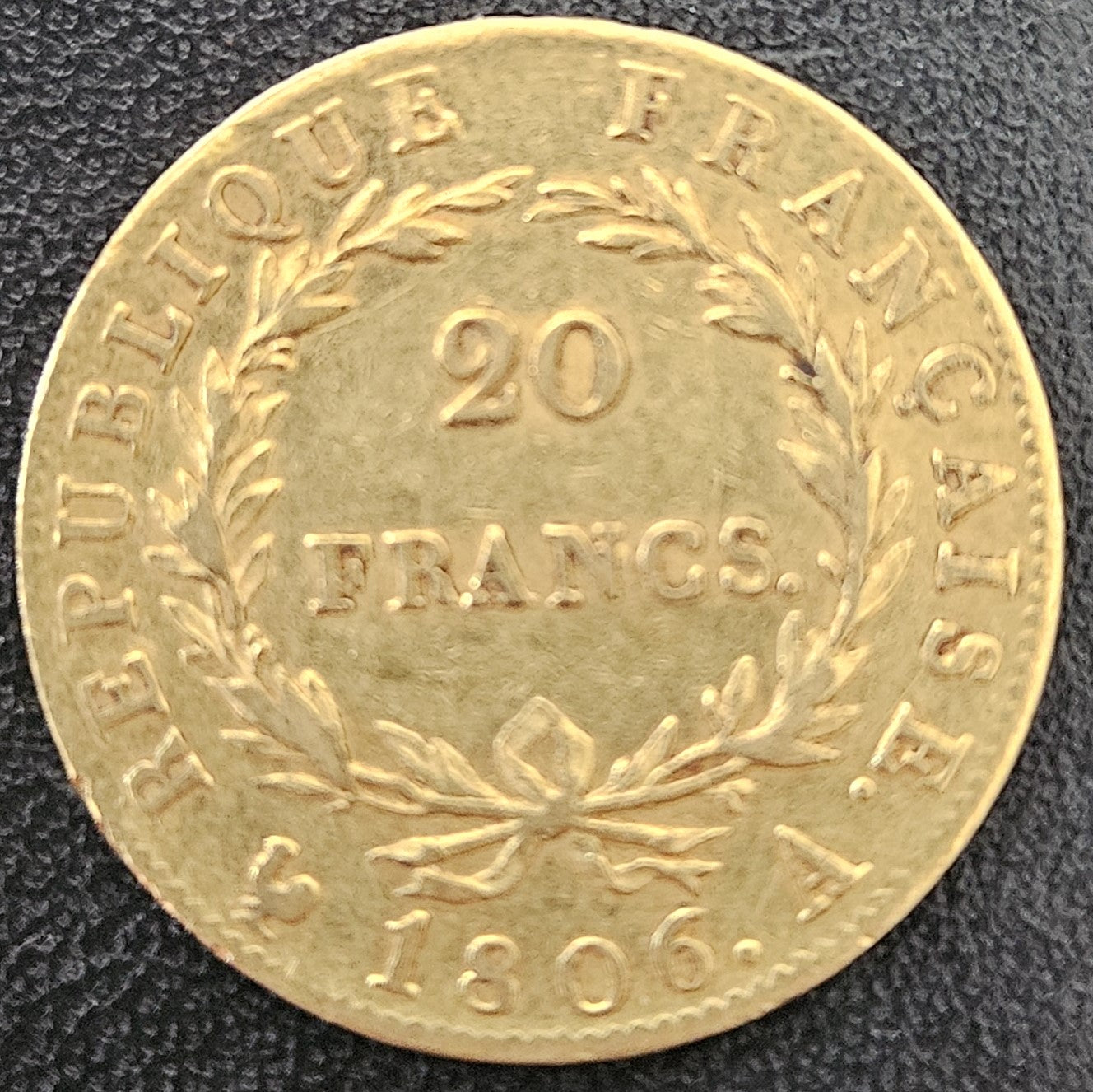 20 Francs Frankreich 1806 A Napoleon I Empereur