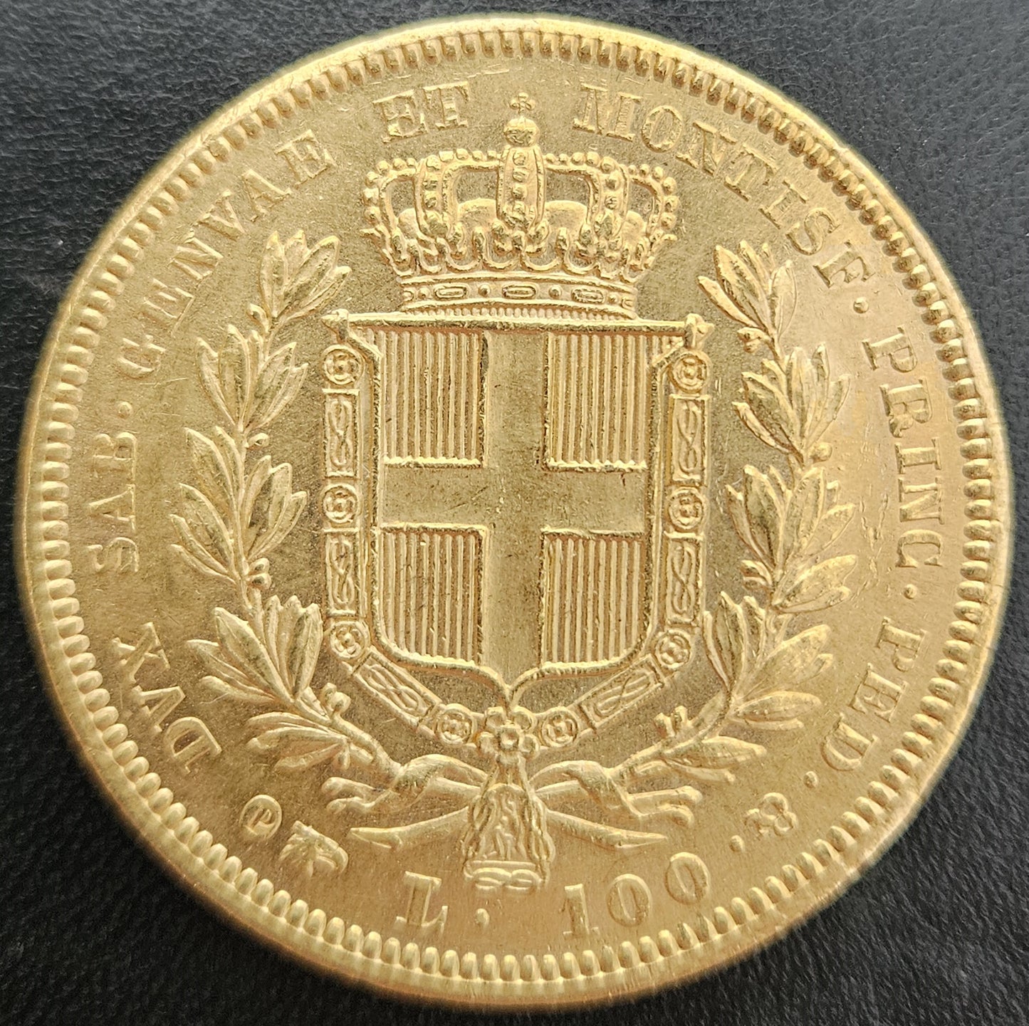 100 Lire Italien Carlo Alberto 1835