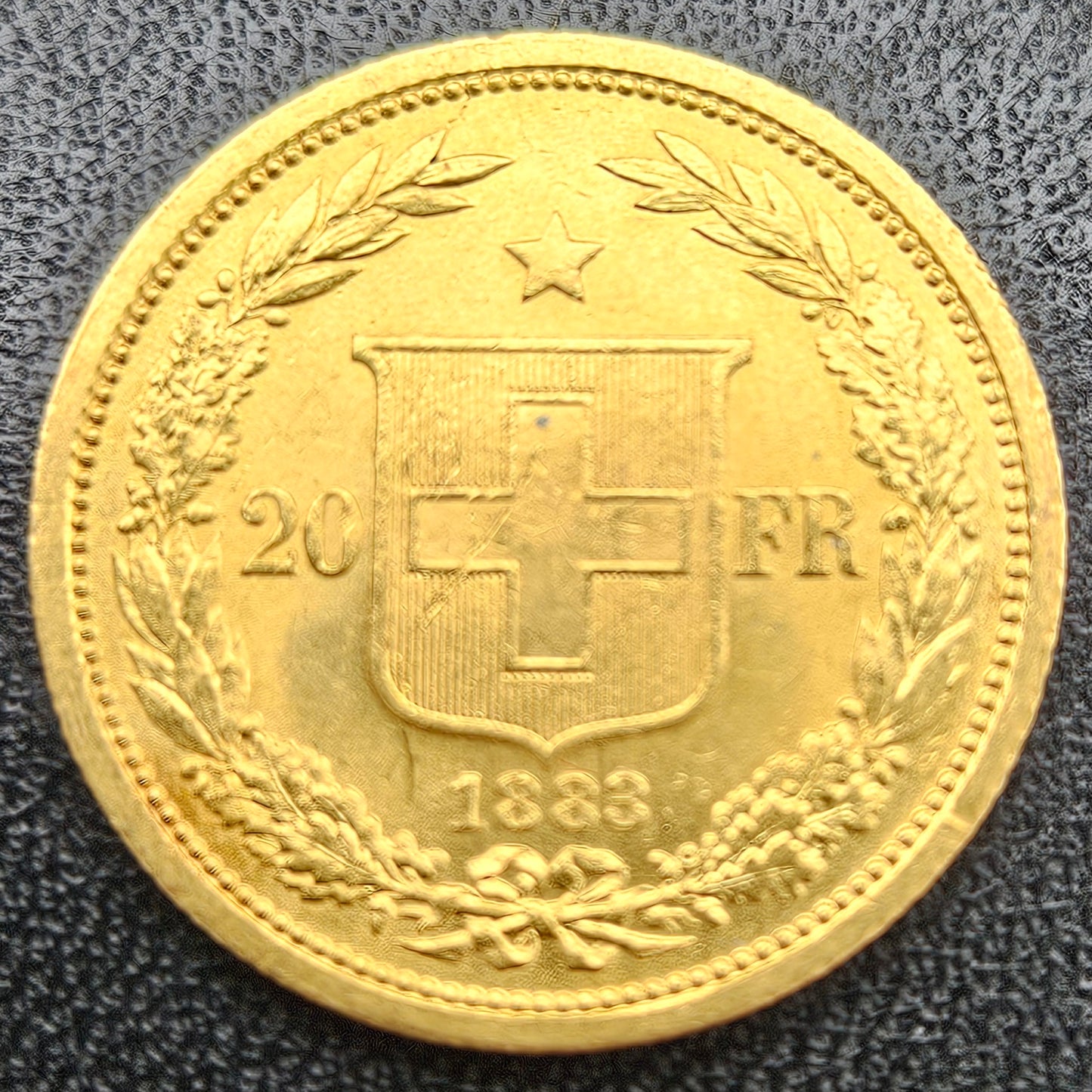 20 Franken Schweiz Helvetia / Vreneli 1883