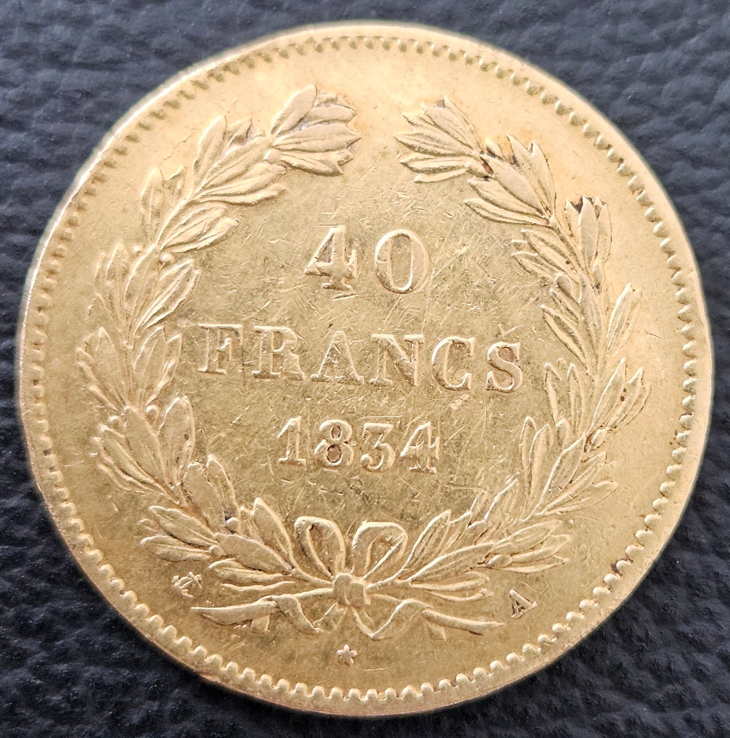 40 Francs Frankreich Louis Philippe I 1834 A