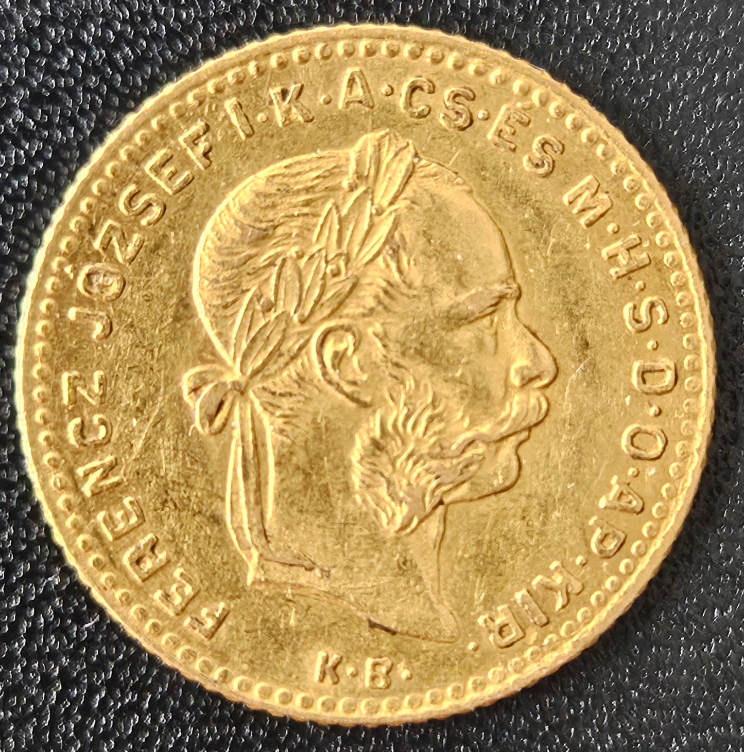 4 Forint Ungarn Franz Joseph 1888