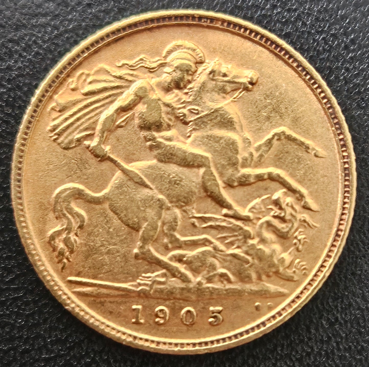 1/2 Sovereign 1905 Edward VII