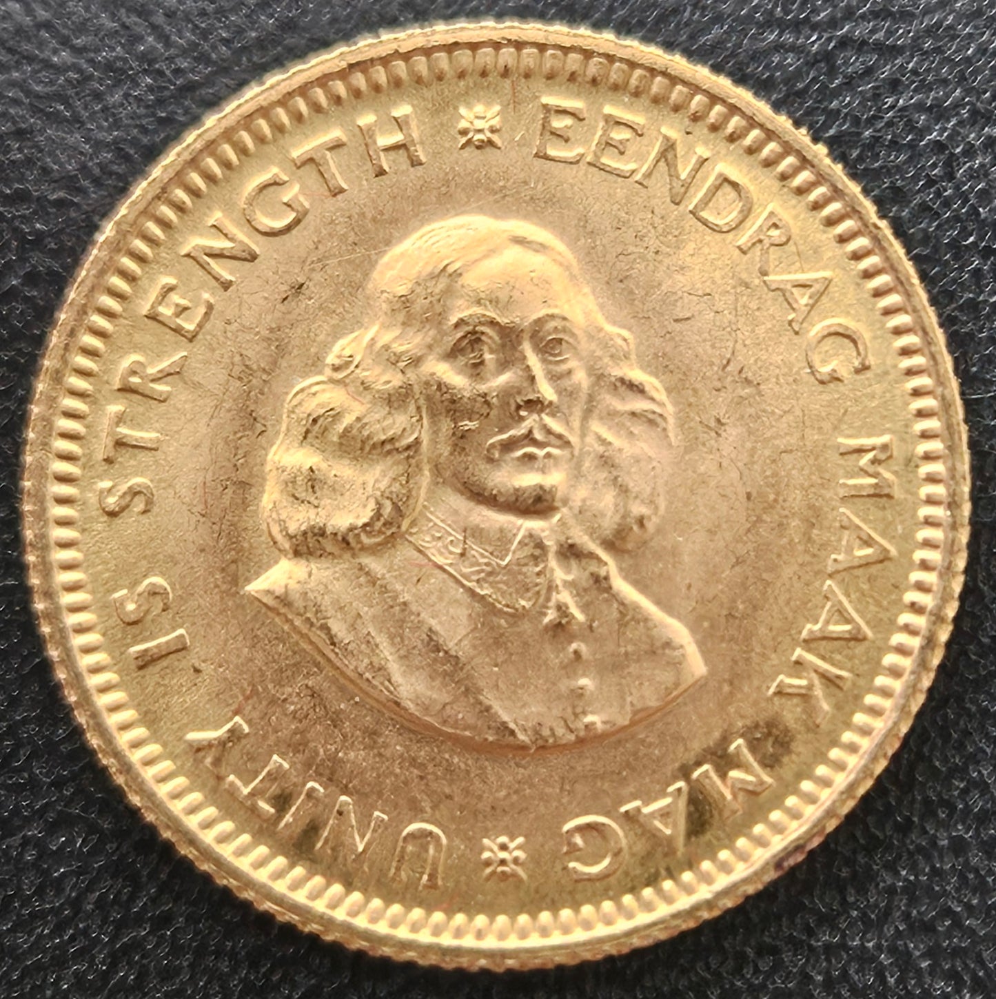 1 Rand 1967 Springbock Südafrika