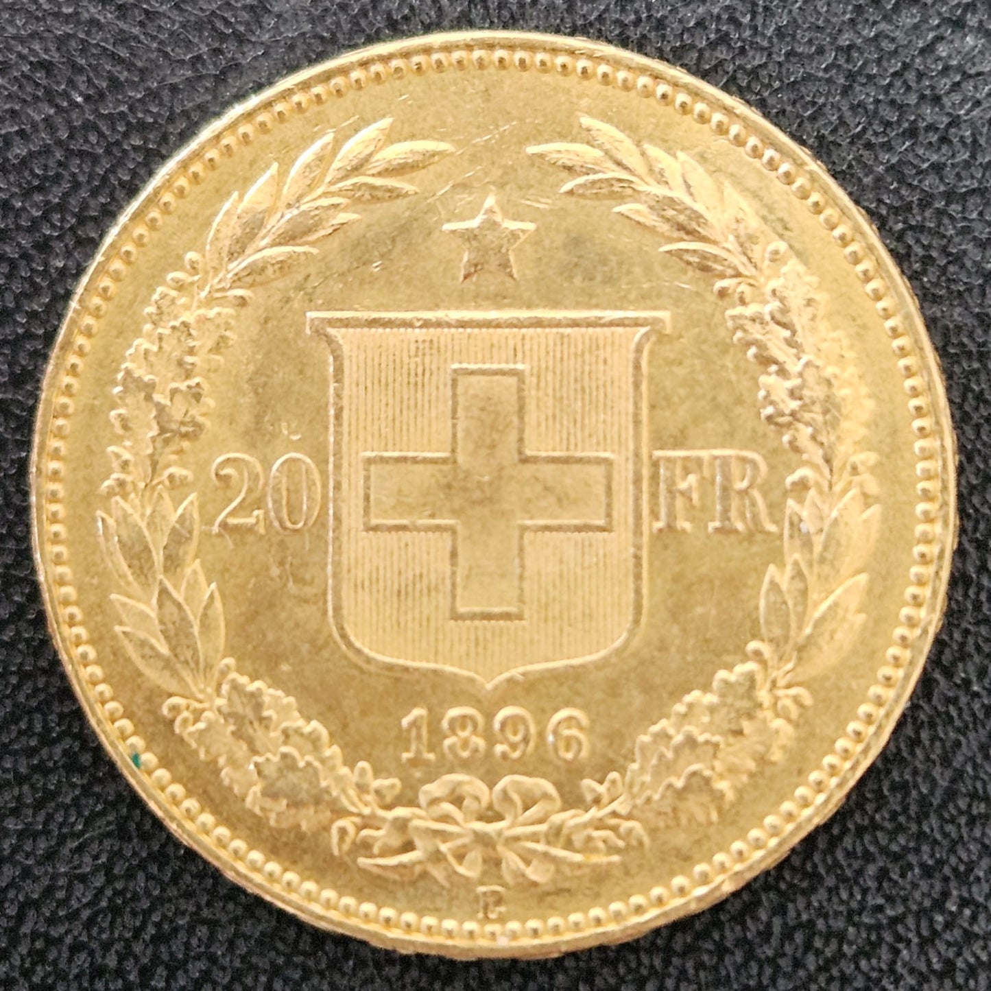 20 Franken Schweiz Helvetia / Vreneli 1896 B