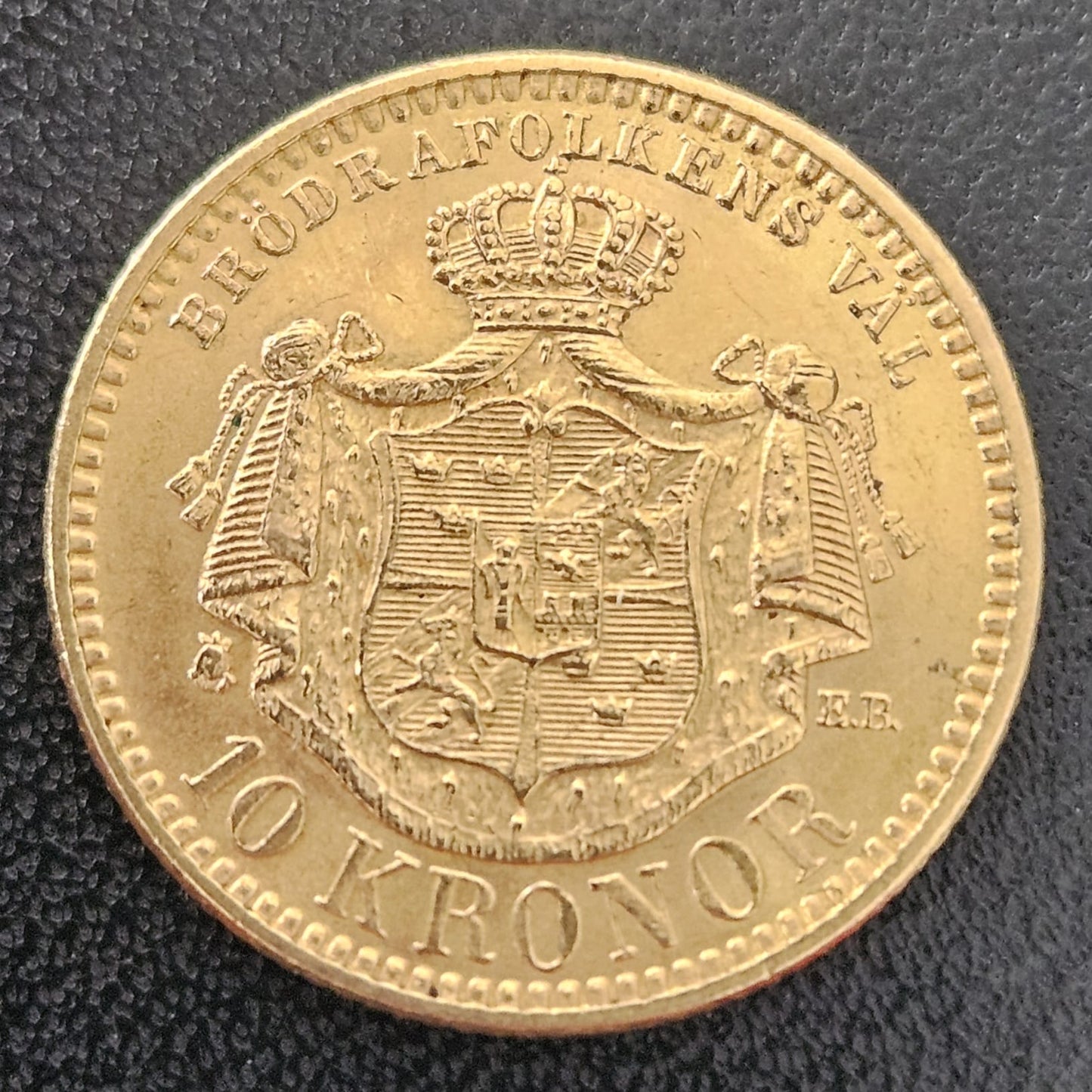 10 Kronor Schweden Oscar II 1901