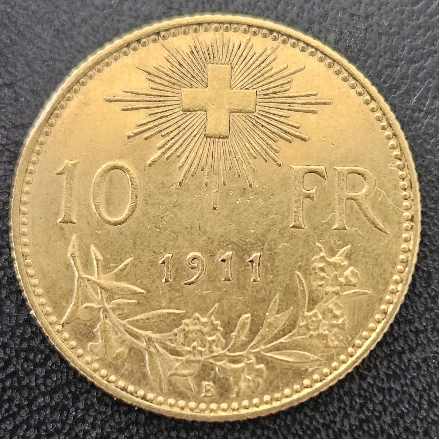 10 Franken Vreneli Schweiz 1911