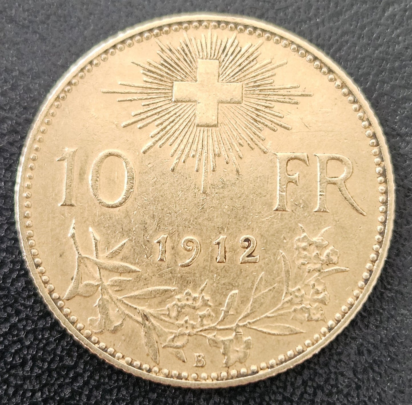 10 Franken Vreneli Schweiz 1912
