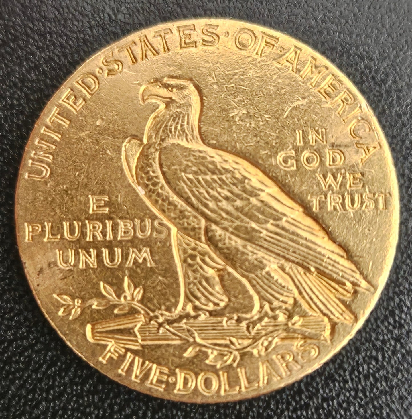 5 Dollar Amerika Indian Head 1908
