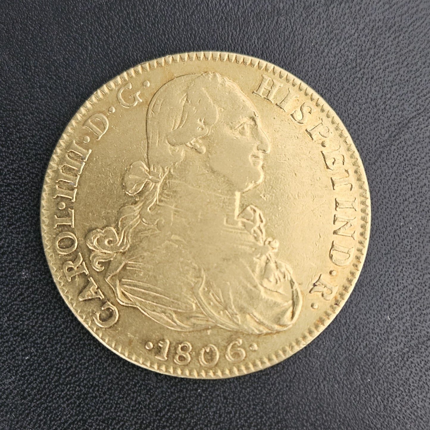 8 Escudos Mexcio Charles IV 1806 TH