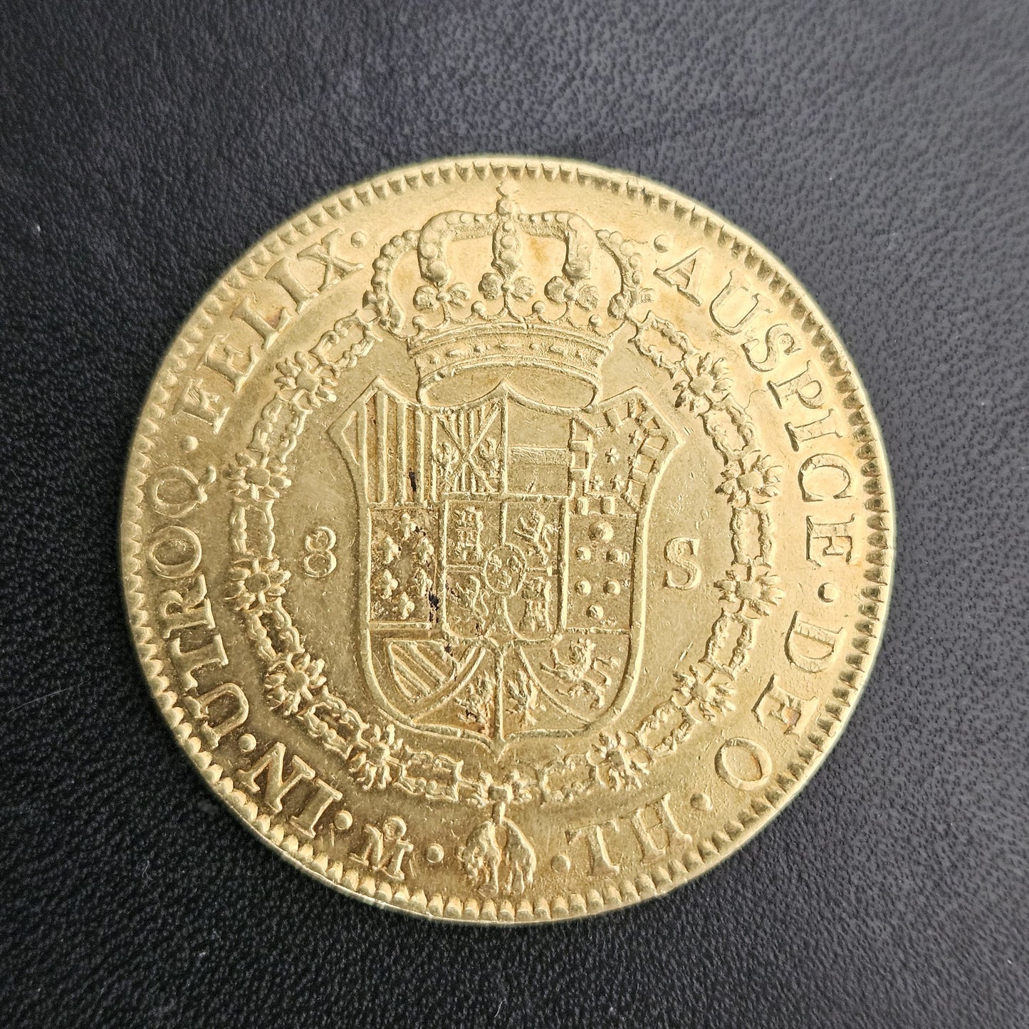 8 Escudos Mexcio Charles IV 1806 TH