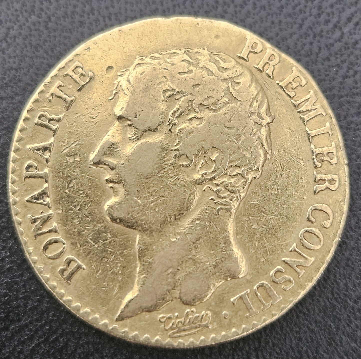 20 Francs Frankreich AN 12 A Napoleon I Empereur