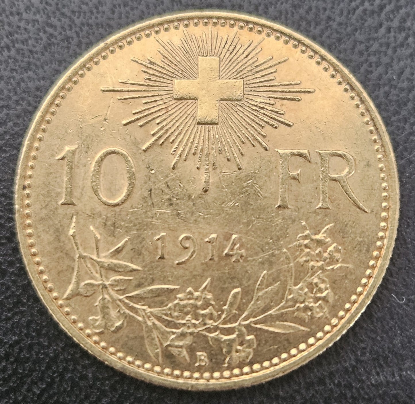 10 Franken Vreneli Schweiz 1914