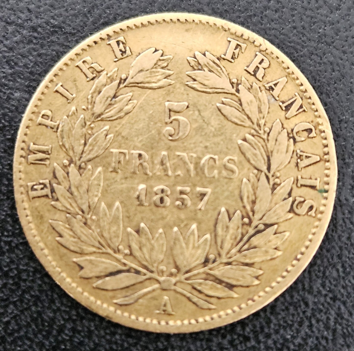 5 Francs Napoleon III 1857 A