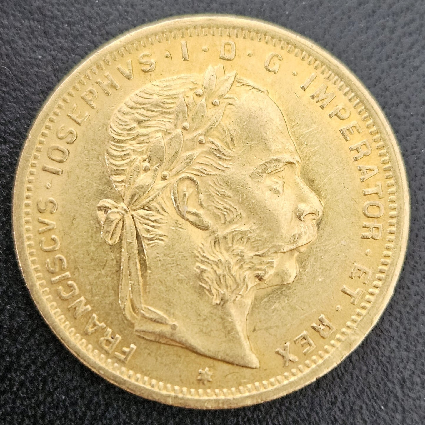 8 Florin Österreich Ungarn Franz Joseph 1888