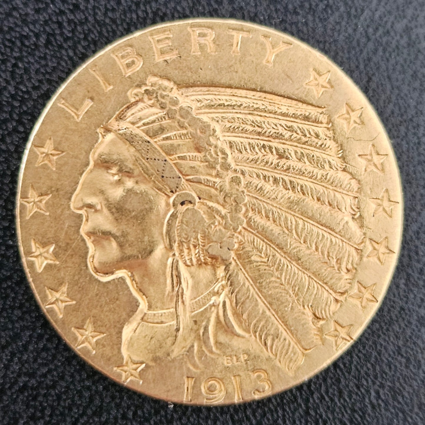 5 Dollar Amerika Indian Head 1913