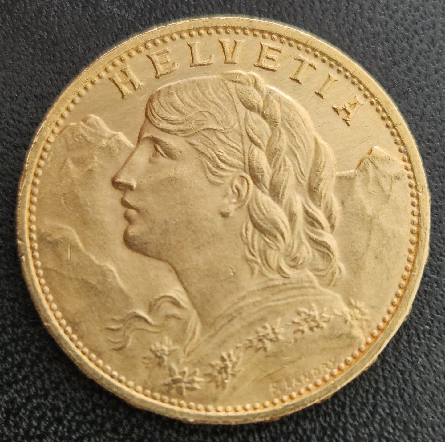 20 Franken Schweiz "Vreneli" Jahrgang 1930 B