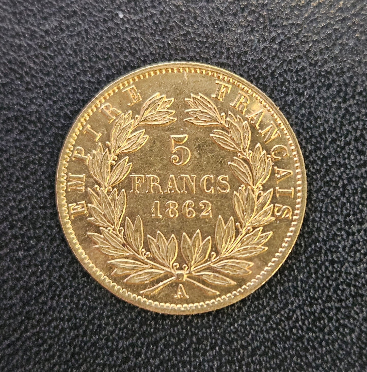 5 Francs Napoleon III 1862 A
