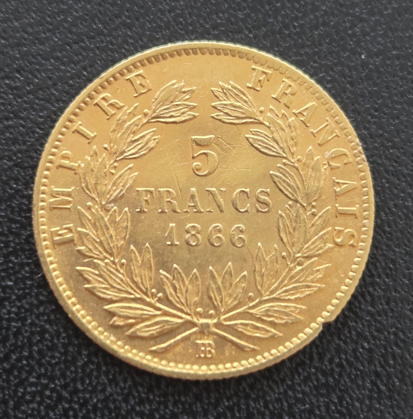5 Francs Napoleon III 1866 BB