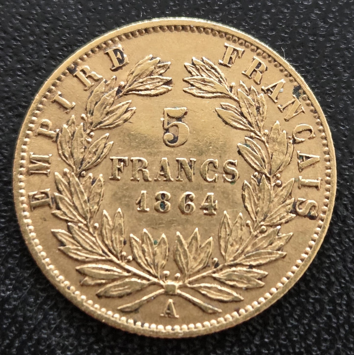 5 Francs Napoleon III 1864 A