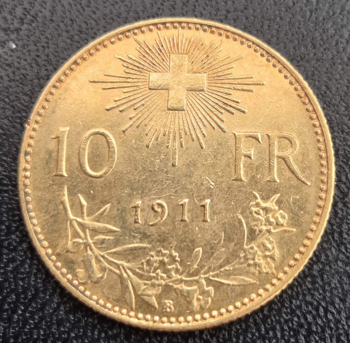 10 Franken Vreneli Schweiz 1911