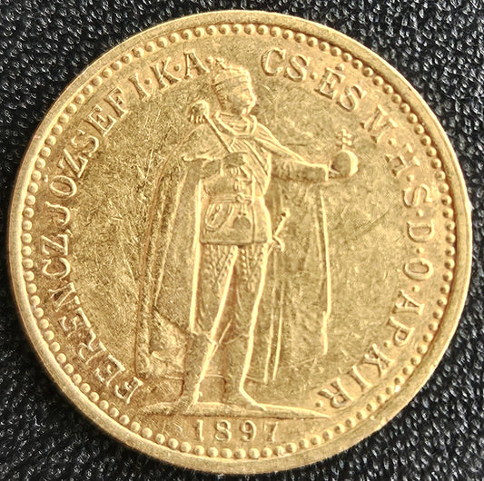 10 Korona Ungarn Franz Joseph 1897