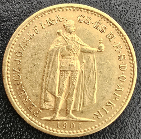 10 Korona Ungarn Franz Joseph 1901