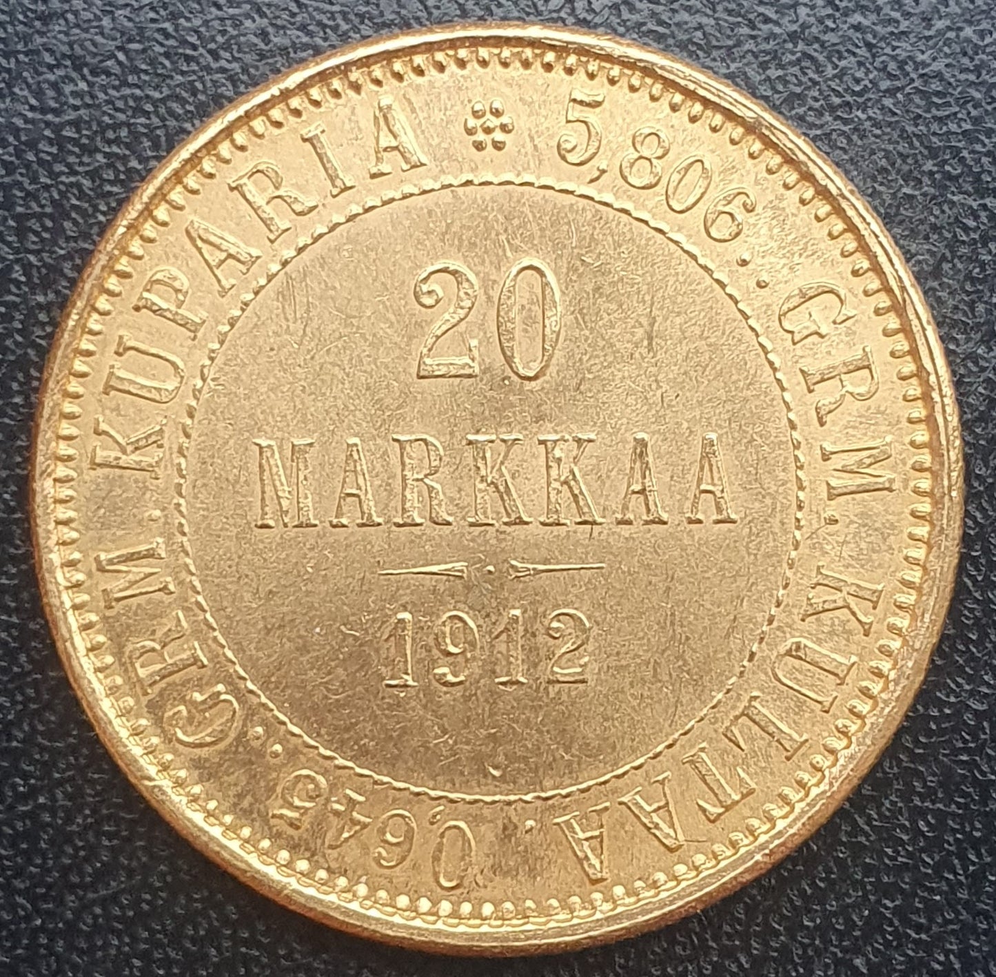 20 Markka Finnland 1912