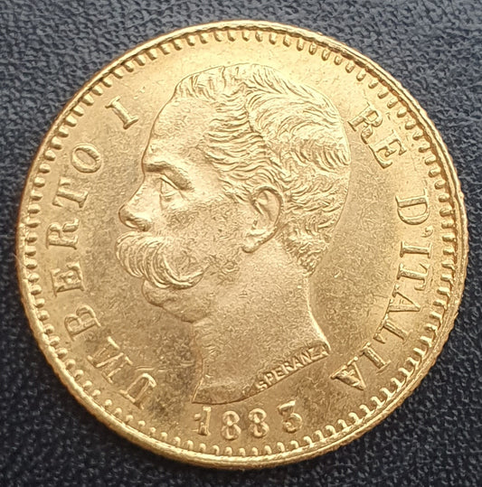 20 Lire Italien Umberto II 1883