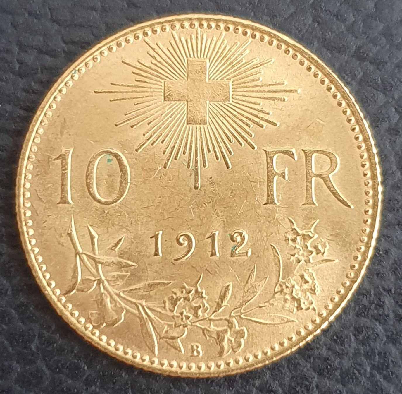 10 Franken Vreneli Schweiz 1912