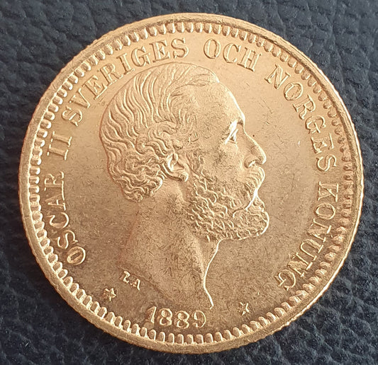 20 Kronor Schweden Oscar II 1889