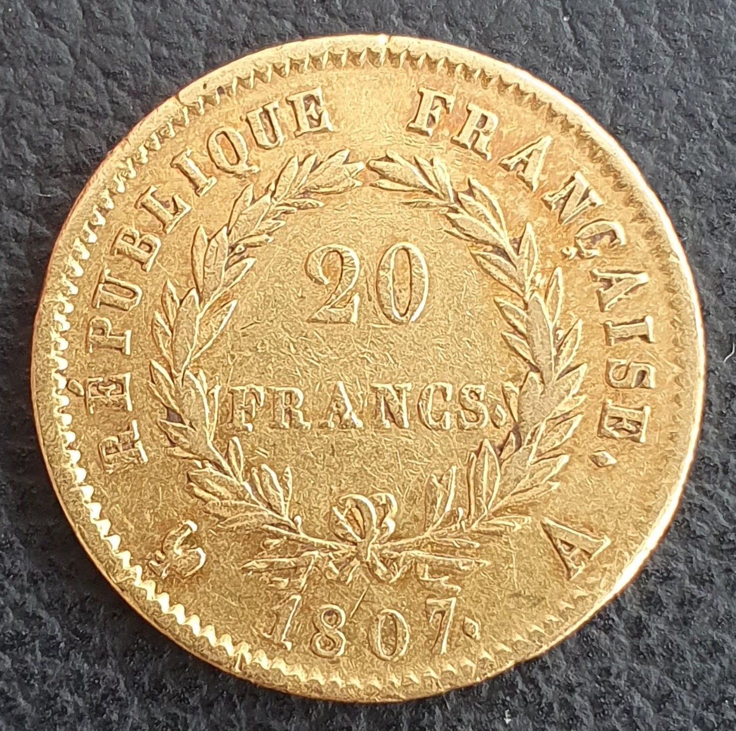 20 Francs Napoleon 1807 A