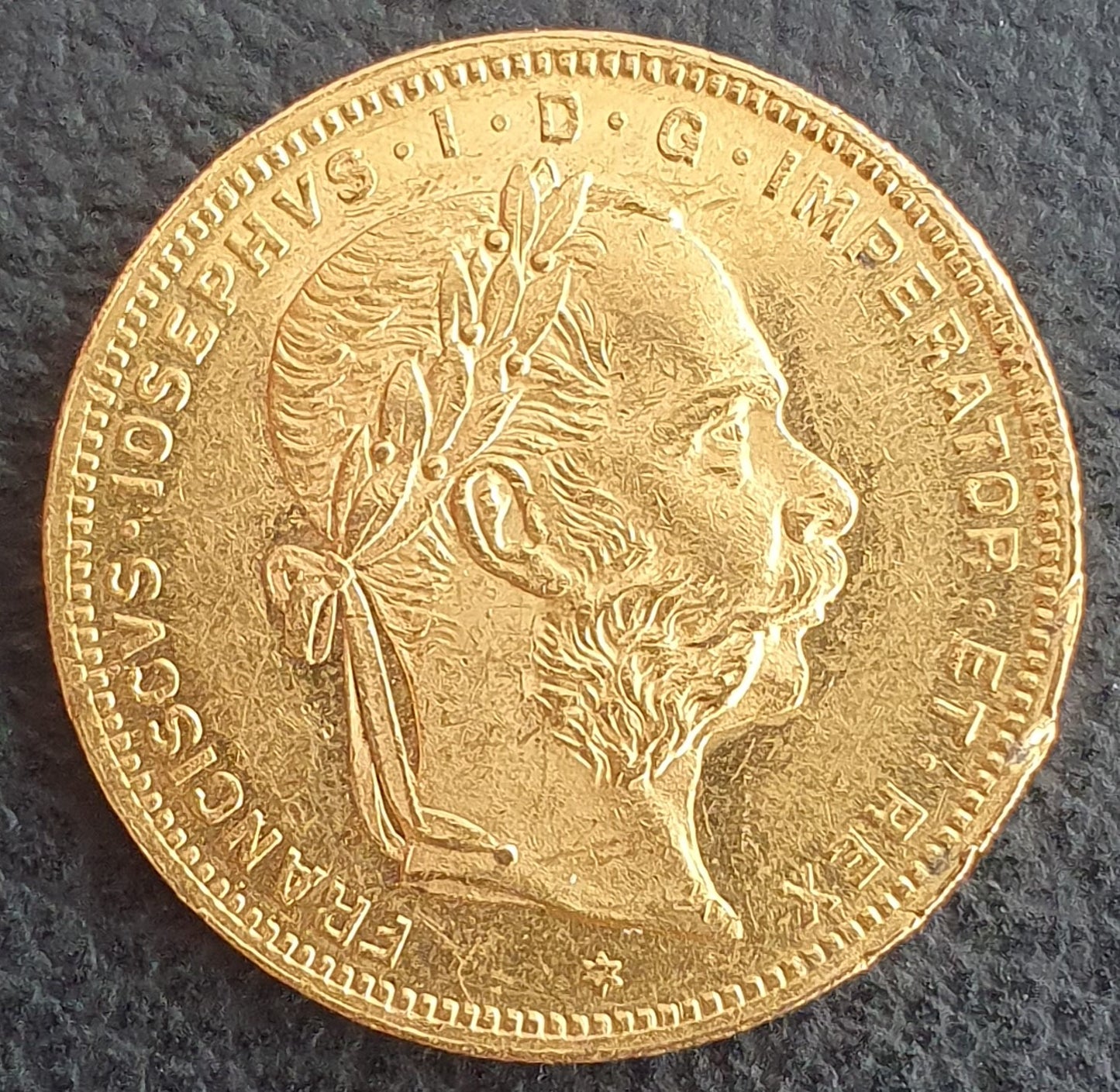 8 Florin Österreich Ungarn Franz Joseph 1881