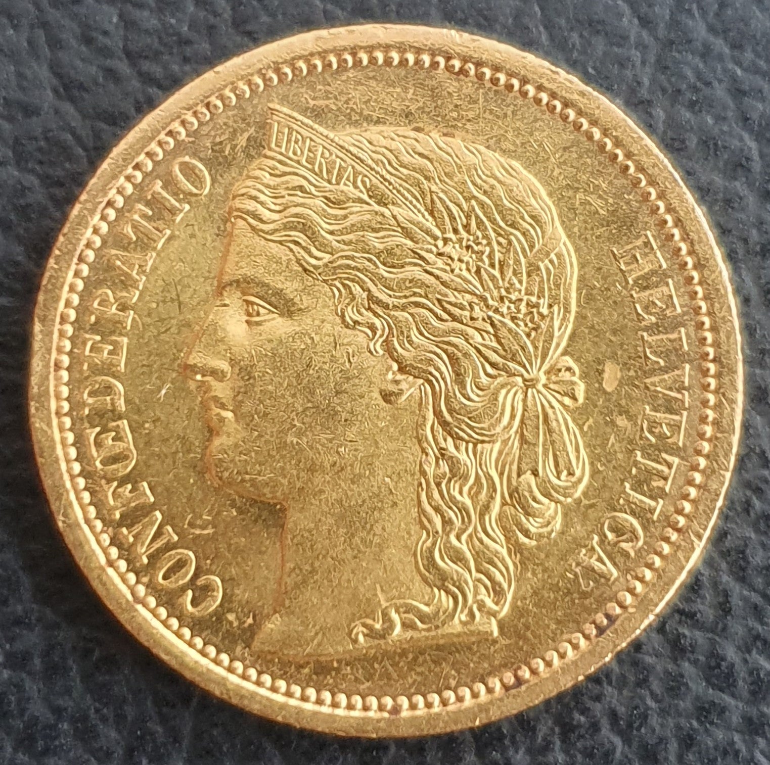 20 Franken Schweiz Helvetia / Vreneli 1883 B – Goldcoins24.com