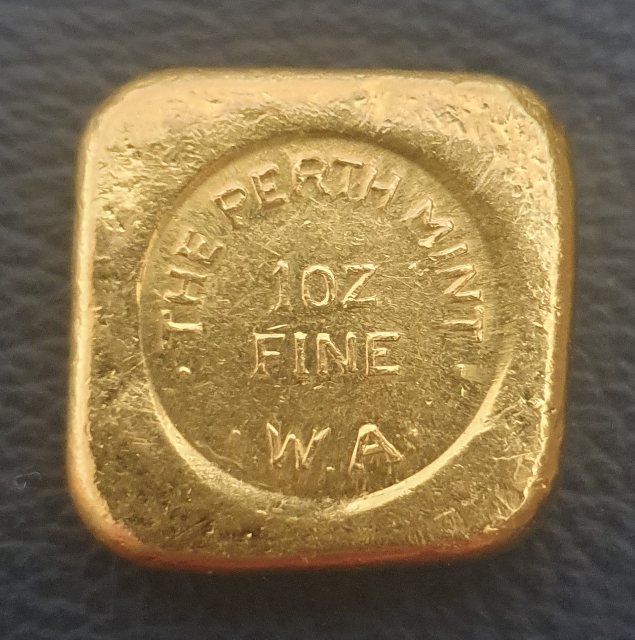 1 Oz Perth Mint mit altem Logo Gussbarren