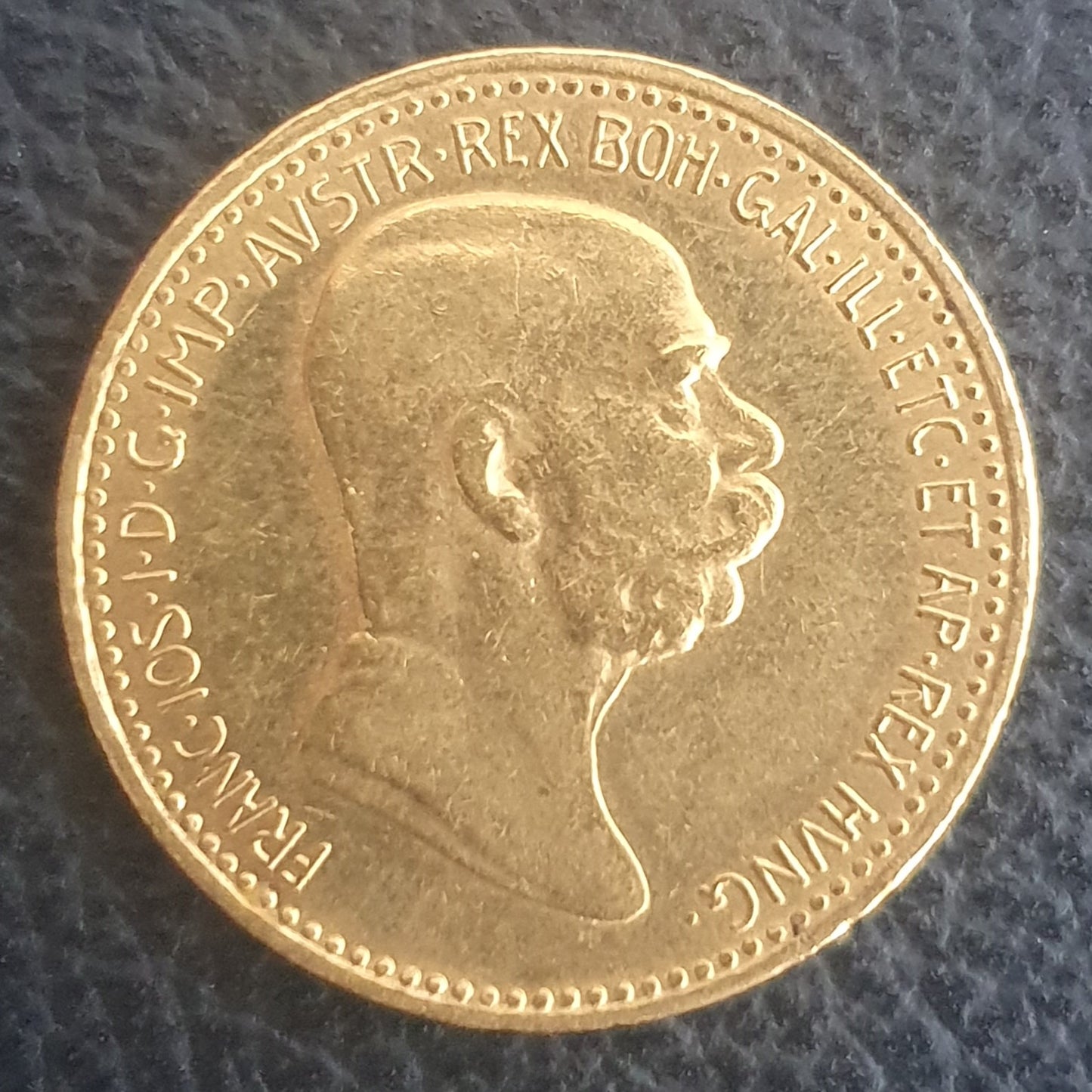 10 Corona Österreich Franz Joseph 1909