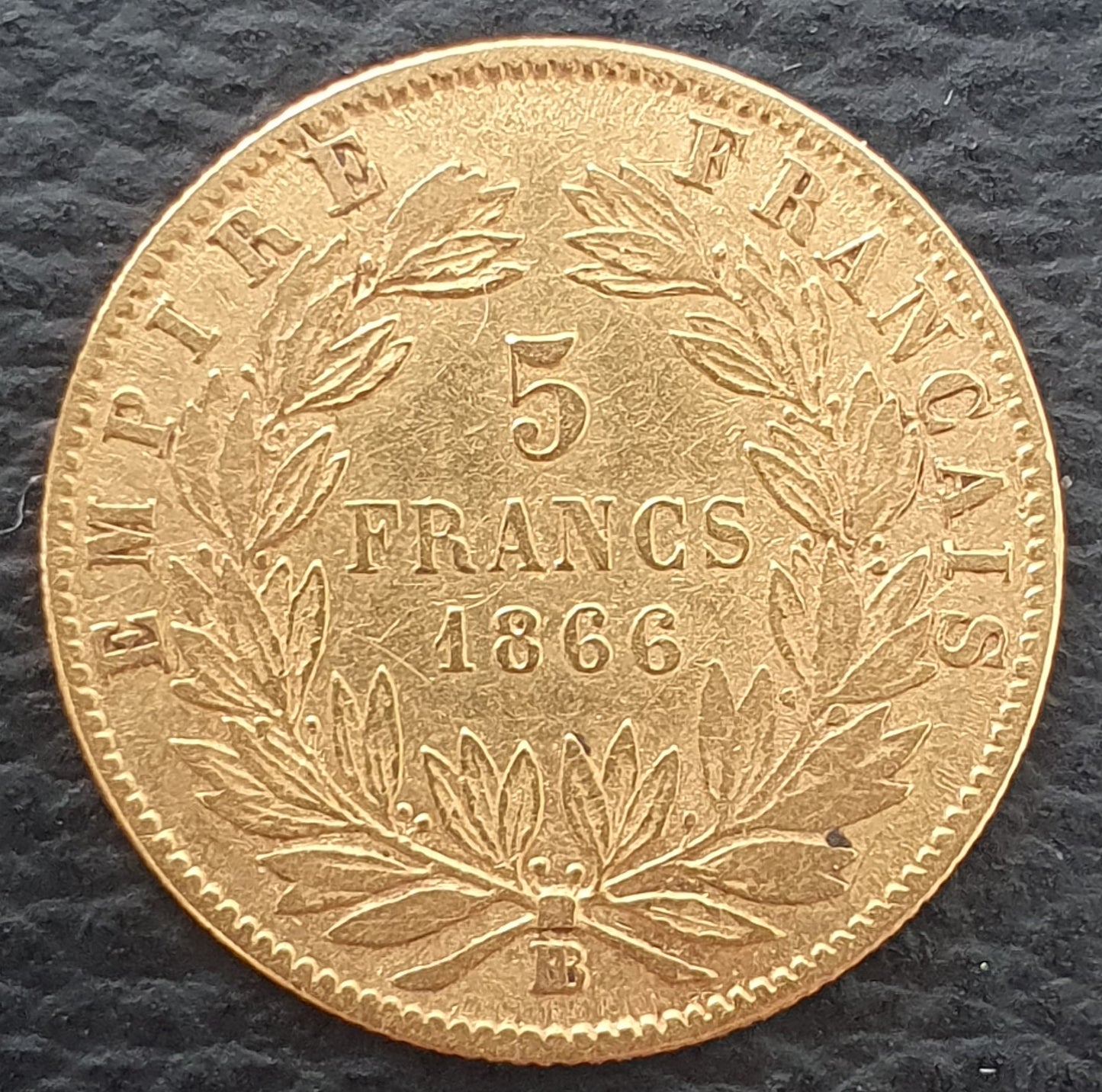 5 Francs Napoleon III 1866 BB