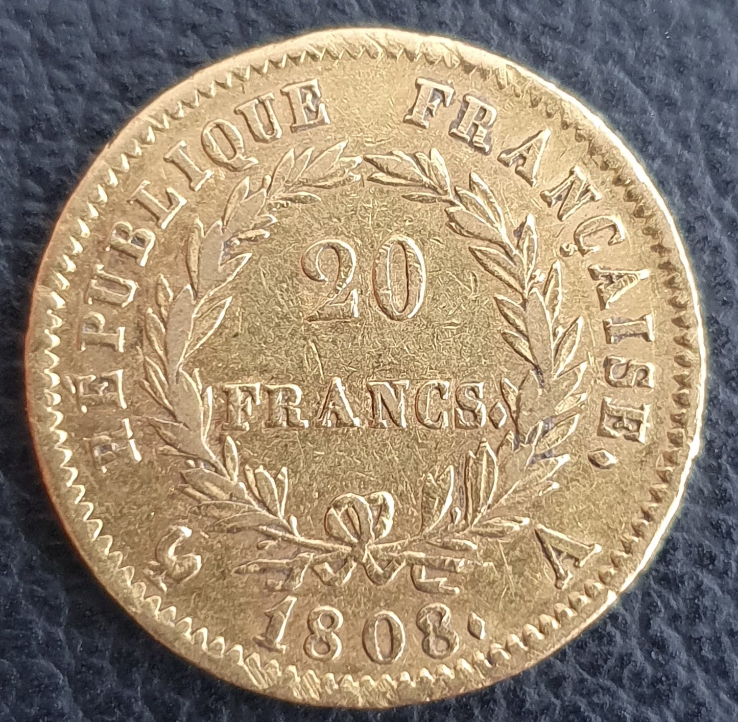 20 Francs Frankreich Napoleon I Empereur 1808 A