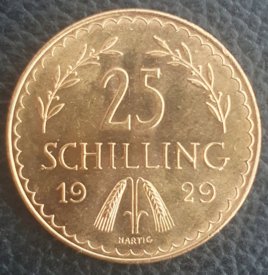 25 Schilling Österreich 1929