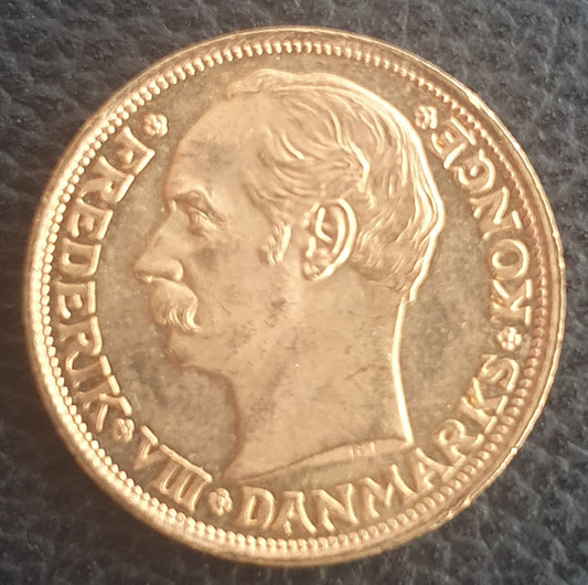 10 Kroner Dänemark Frederik VIII 1909