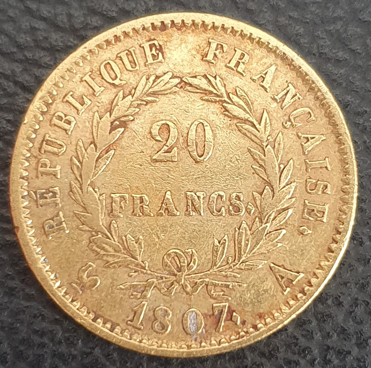 20 Francs Napoleon 1807 A