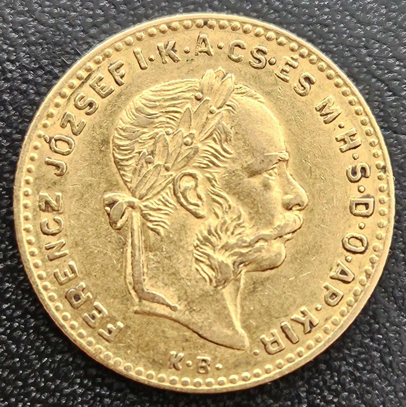 4 Forint Ungarn Franz Joseph 1884