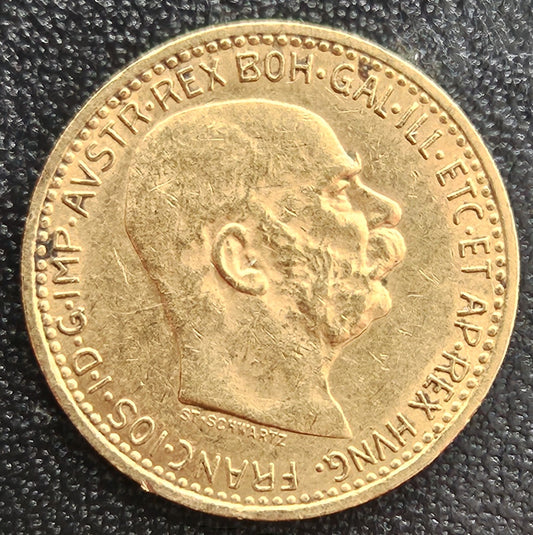 10 Corona Österreich Franz Joseph 1910