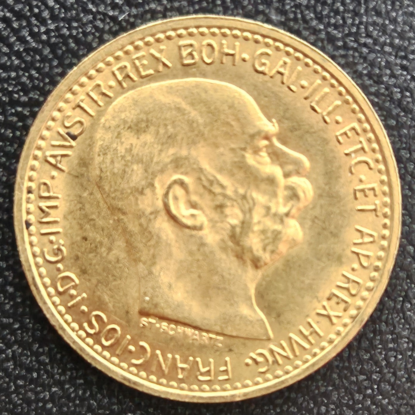 10 Corona Österreich Franz Joseph 1911