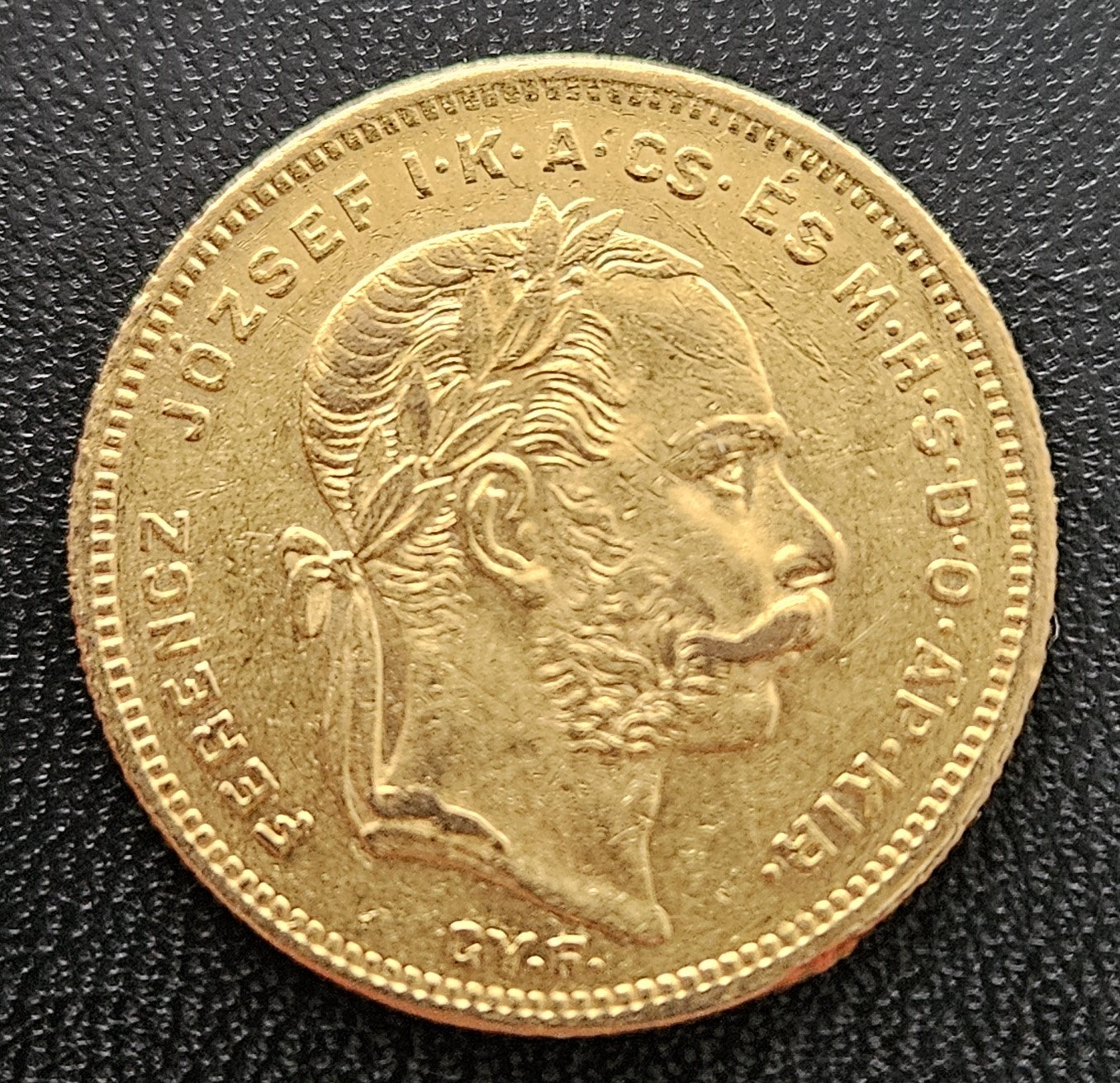 8 Forint Ungarn Franz Joseph 1871 GYF